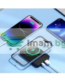 Външна батерия 5000 mAh 22.5W Безжична Черна